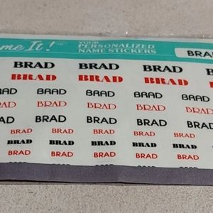 Never usedYou Name It!Your Personalized name stickers  vintage 1990Personali